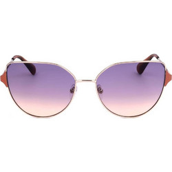 Max & Co MO0082 32Z Γυναικεία Γυαλιά Ηλίου Πεταλούδα Μεταλλικά Χρυσά με Μωβ Φακό