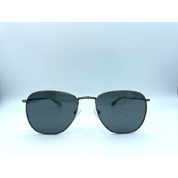 3Guys 3G3460 C4 Ανδρικά Γυαλιά Ηλίου Aviator Μεταλλικά Ασημί με Μαύρο Φακό