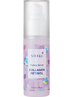 Soqu Collagen Retinol Overnight Firming Serum Προσώπου για Σύσφιξη με Κολλαγόνο & Ρετινόλη 50ml