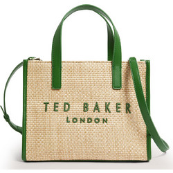 Ted Baker Paolina Γυναικεία Τσάντα Χειρός Ψάθινη Μπεζ 284037