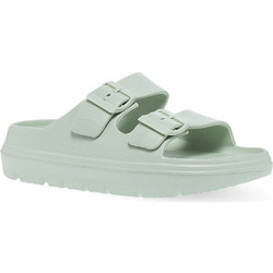 Luofu Γυναικείες Παντόφλες Καλοκαιρινές Flatforms Ανατομικές Αντιολισθητικές Πράσινο Mint 11833003