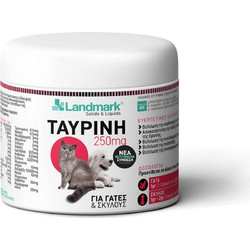 Landmark Taurine Συμπλήρωμα Διατροφής Γάτας για Ενίσχυση Ανοσοποιητικού σε Σκόνη 500gr