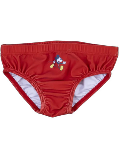 Prenatal Mickey Mouse Βρεφικό Μαγιό Σλιπ για Αγόρι Κόκκινο 1572276