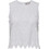 Only Γυναικείο Καλοκαιρινό Crop Top Βαμβακερό Λευκό 15343156