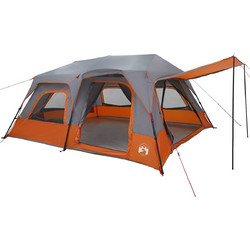 vidaXL Αυτόματη Σκηνή Camping Τούνελ 10 Ατόμων 438x310x200cm 42017489