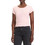 Calvin Klein Γυναικείο Καλοκαιρινό Crop Top Ριπ Ροζ LV047C200G-VI7