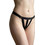 Milena By Paris Γυναικείο Sexy String Μαύρο 6962