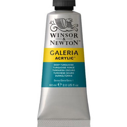Winsor & Newton Galeria Deep Turquoise Ακρυλικό Χρώμα Ζωγραφικής 60ml
