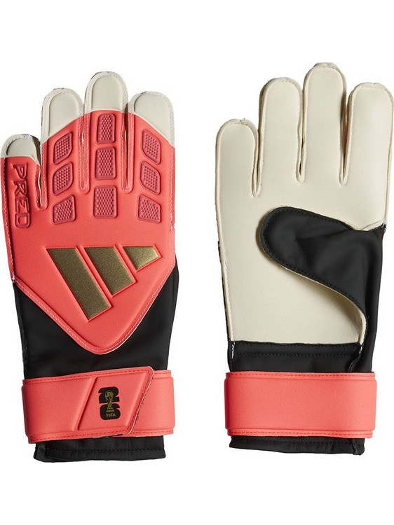 Adidas Predator Training Παιδικά Γάντια Τερματοφύλακα Πορτοκαλί Μαύρα KZ2095