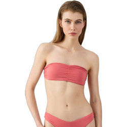 Minerva Hutu Bikini Top Strapless Κοραλί 90-9270B
