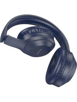 Borofone BO20 Ασύρματα Bluetooth Ακουστικά Over Ear Μπλε
