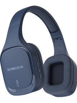 SonicGear Airphone 7 (2025) Ενσύρματα & Ασύρματα Bluetooth Ακουστικά Over Ear Μπλε