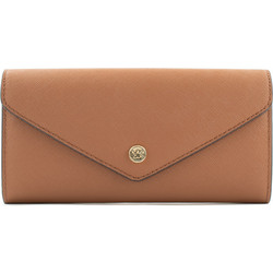Michael Kors Μεγάλο Γυναικείο Πορτοφόλι με Clip Καφέ 35F3GTVE7L