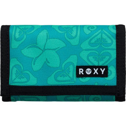 Roxy Μεγάλο Υφασμάτινο Γυναικείο Πορτοφόλι με Velcro Τιρκουάζ ERJAA04401-GHM7