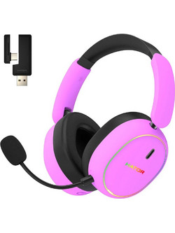 Hator Phoenix 2 Ασύρματο Gaming Headset Over Ear Pink