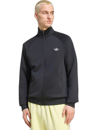 Adidas Ανδρική Ζακέτα Φούτερ με Φερμουάρ Μαύρη KT4634