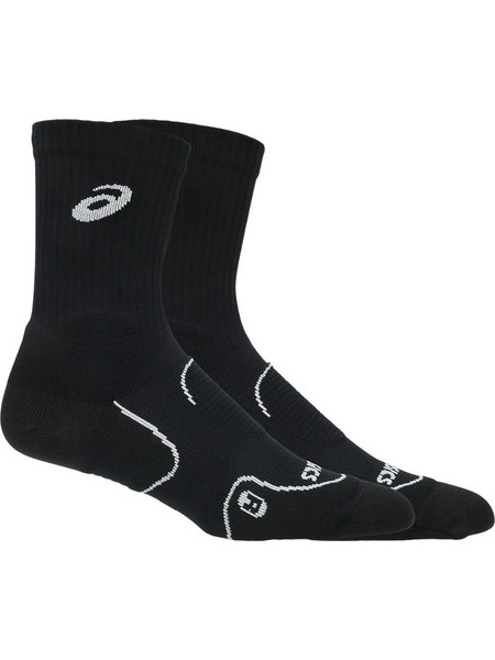 ASICS Ανδρικές Κάλτσες Ψηλές με Σχέδια Μαύρες 3043A136-001