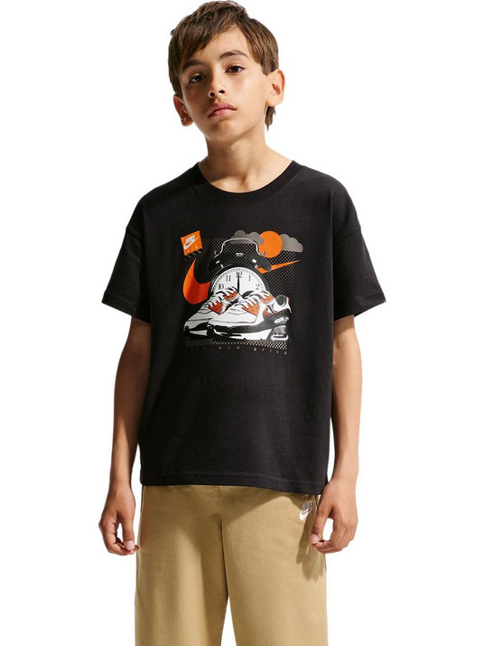 Nike Παιδικό T-Shirt Κοντομάνικο Μαύρο IU3911-010