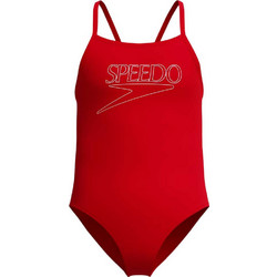 Speedo Αθλητικό Παιδικό Μαγιό Ολόσωμο για Κορίτσι Κόκκινο 8-A000207008