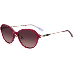 Kate Spade VONNIEFS C9A Γυναικεία Γυαλιά Ηλίου Τετράγωνα Χρυσό Κόκκινο με Καφέ Φακό