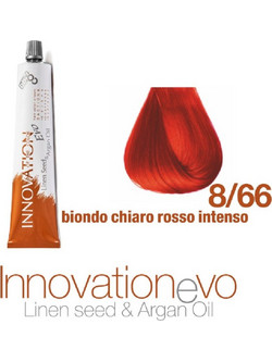 BBCOS Innovation Evo 8.66 Ανοιχτό Ξανθό Κόκκινο Μόνιμη Βαφή Μαλλιών 100ml