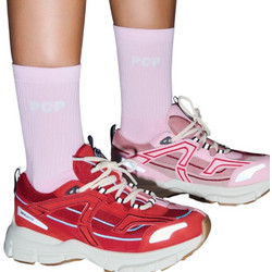 PCP TIE DYE Βαμβακερές Γυναικείες Κάλτσες Ροζ