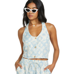 Billabong Γυναικείο Καλοκαιρινό Crop Top Λευκό 24B041512-POW