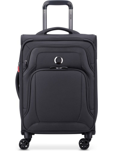 Delsey Optimax Βαλίτσα Καμπίνας 55x36.5x24cm με 4 Ρόδες Μαύρη [