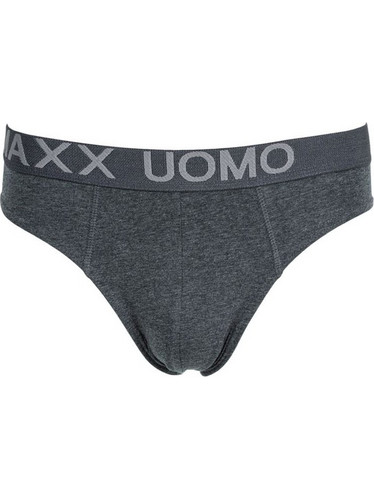 Uomo Ανδρικό Σλιπ Βαμβακερό Ανθρακί1225499