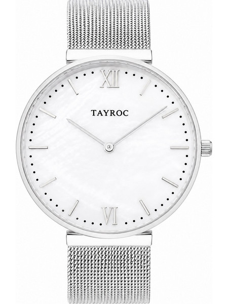 Tayroc Γυναικείο Ρολόι με Ασημί Μεταλλικό Μπρασελέ TY150