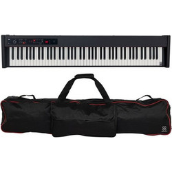Korg D1 Bag Bundle Ηλεκτρικό Πιάνο Stage με 88 Βαρυκεντρισμένα Πλήκτρα Black