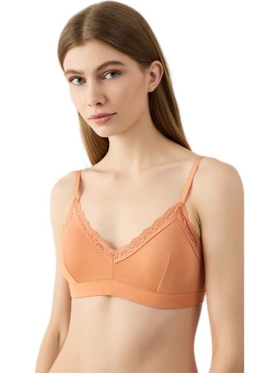 Minerva Bralette χωρίς Μπανέλα Πορτοκαλί 90-8152B-119