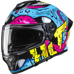 HJC C71 Squeeze MC28 Blue Multicolor Κράνος Μηχανής Full Face