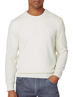 Hackett Ανδρικό Πουλόβερ Λευκό HM703237-803