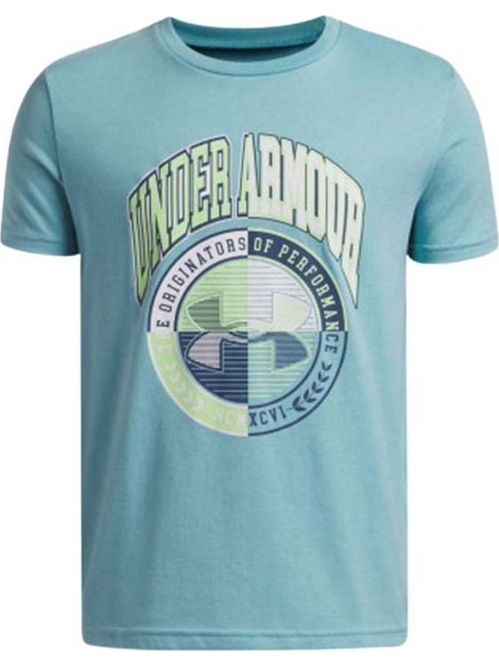 Under Armour Παιδικό T-Shirt Κοντομάνικο Γαλάζιο 6009274-425