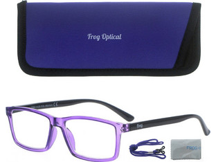 Frog Optical F364 Γυναικεία Γυαλιά Πρεσβυωπίας +1.00 Κοκάλινα Μωβ