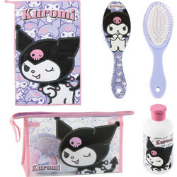 Hello Kitty Kuromi Παιδική Βούρτσα Μαλλιών για Ξεμπέρδεμα Μωβ
