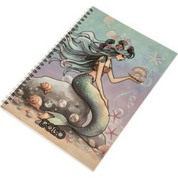 Polo Mermaid Σπιράλ Τετράδιο Ριγέ B5 60 Φύλλων 2 Θεμάτων Πολύχρωμο 919001-8426