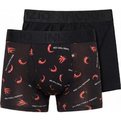 Inizio Chilly Pepper Ανδρικά Μποξεράκια Σετ 2Pack Μαύρα 44810