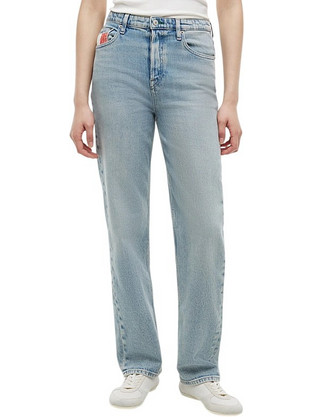 Tommy Jeans Γυναικείο Τζιν Παντελόνι Slim Εφαρμογή Μπλε DW0DW23035-1AB