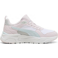 Puma Trinity 2 Παιδικά Sneakers Λευκά Ροζ Πράσινο Mint 403703-16