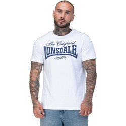 Lonsdale Ανδρικό Αθλητικό T-Shirt Λευκό 117762