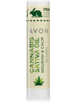 Avon Cannabis Sativa Oil Nourish & Calm Lip Balm 4.5gr