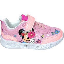 Cerda Disney Minnie Mouse Παιδικά Sneakers με Φωτάκια Ροζ 2300007211