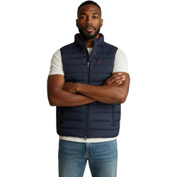 La Martina Αμάνικο Ανδρικό Μπουφάν Puffer Navy Μπλε MDO002-07207-M