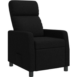 vidaXL Πολυθρόνα Relax Ανακλινόμενη Μαύρη 42035079