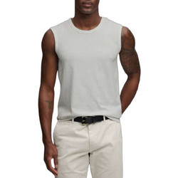 Superdry D3 Ovin Classic LINEN Cotton Tank Λευκό M6010954A-K3Y