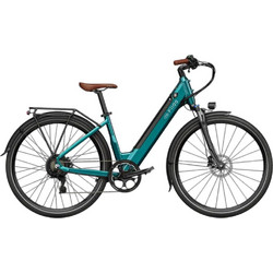 Fiido C11 Pro Ηλεκτρικό Ποδήλατο Πόλης 28" 200W με 7 Ταχύτητες και Δισκόφρενα Πετρόλ