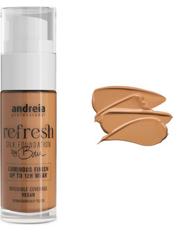 Andreia Refresh Silk 05 Toasted Almond Liquid Foundation 30ml