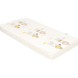 KikkaBoo Fantasia Plus Rabbits in Love Στρώμα Memory Κούνιας 60x120x6cm 41107030147